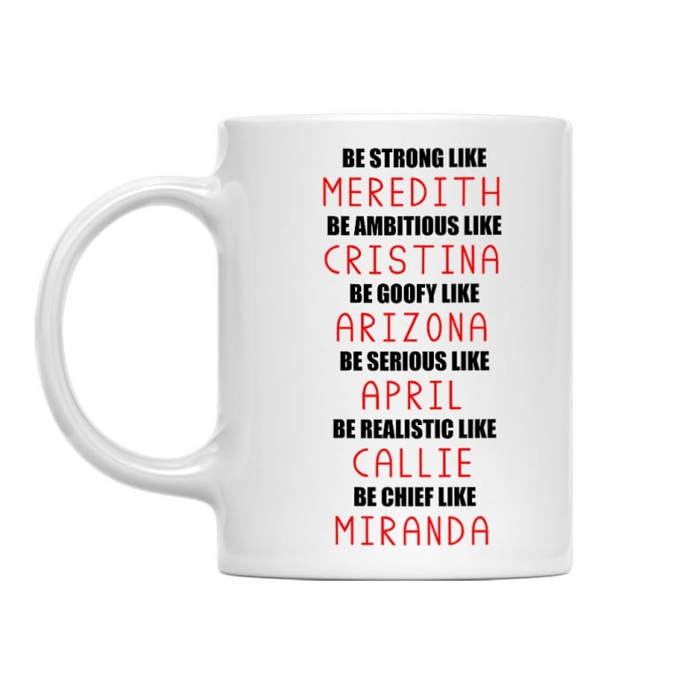 Be Like Greys Anatomy - Bögre