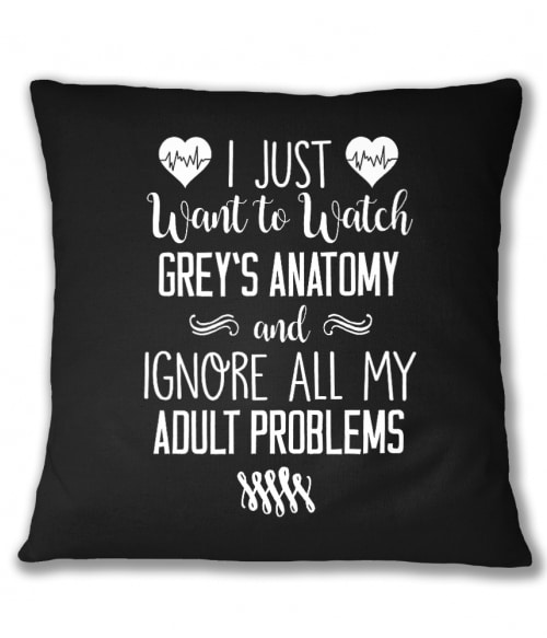 I Just Want To Watch Greys Anatomy Póló - Ha Grey's Anatomy rajongó ezeket a pólókat tuti imádni fogod!
