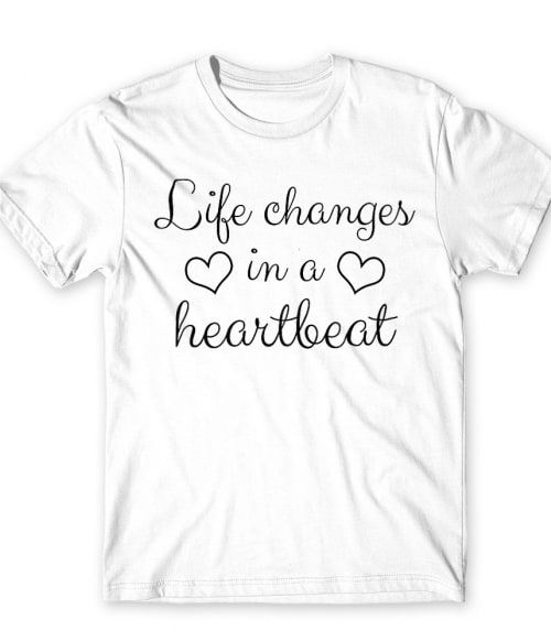 Life Changes In A Heartbeat A Grace klinika Póló - Sorozatos