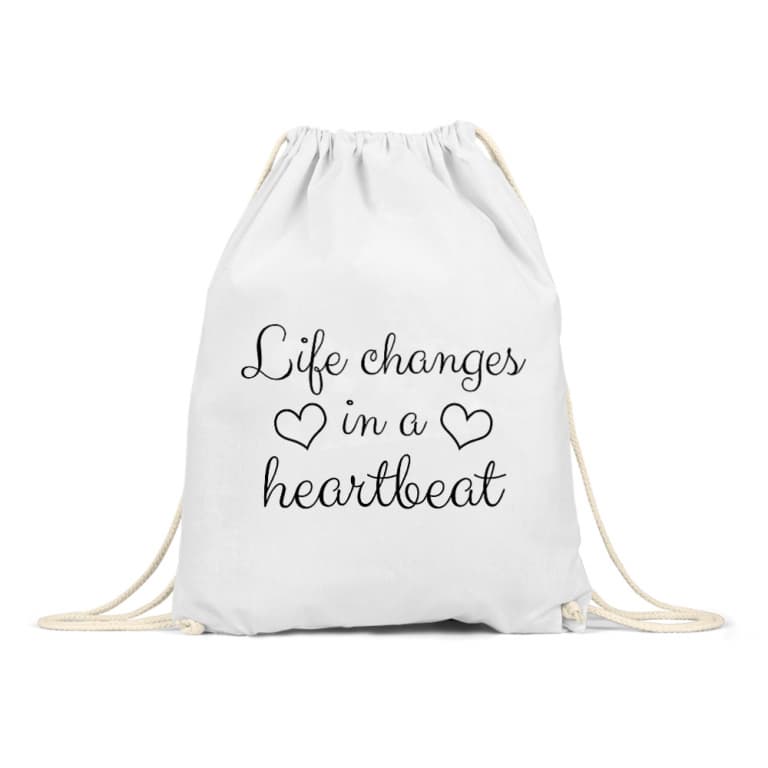 Life Changes In A Heartbeat - Tornazsák