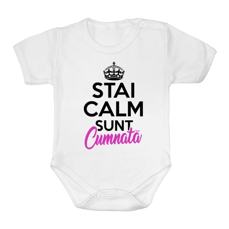 Stai calm - Cumnată - Body bebeluș