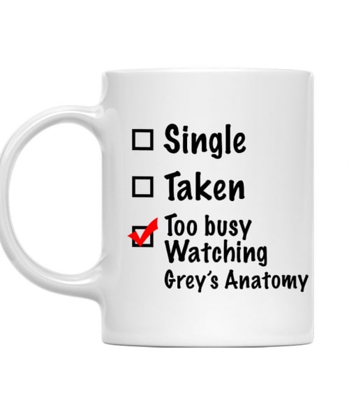 Single Taken Watching Greys Anatomy Póló - Ha Grey's Anatomy rajongó ezeket a pólókat tuti imádni fogod!