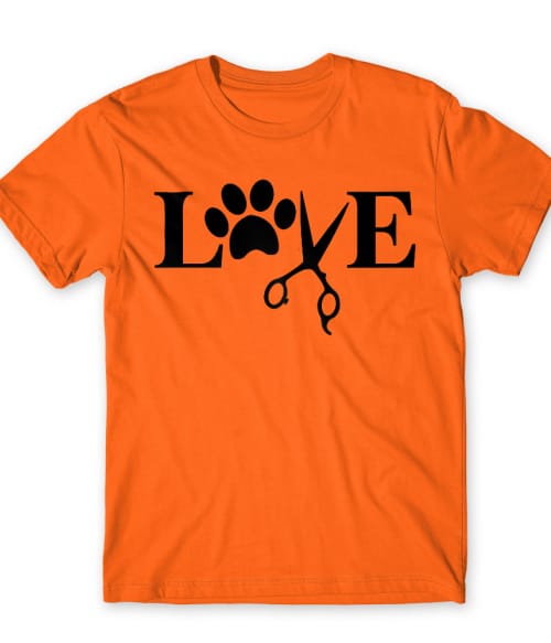 Love - Kutyakozmetikus Kutyakozmetikus Póló - Szépségápolás