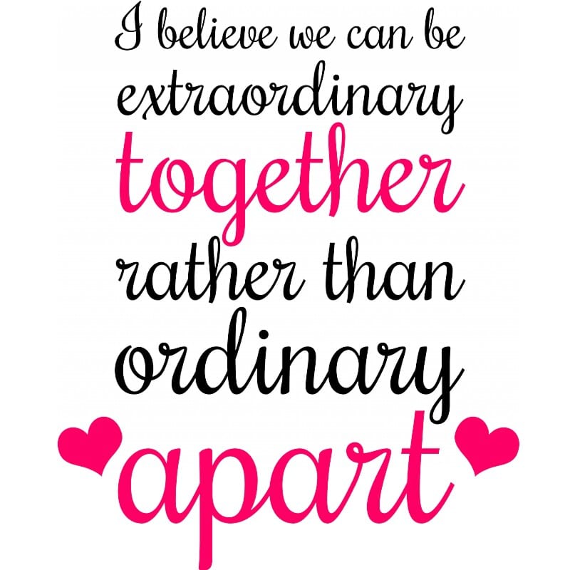We Can Be Extraordinary