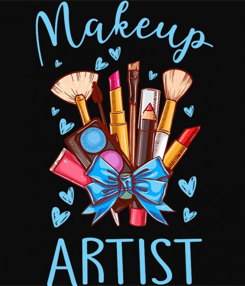 Makeup Artist Szépségápolás Pólók, Pulóverek, Bögrék - Szépségápolás