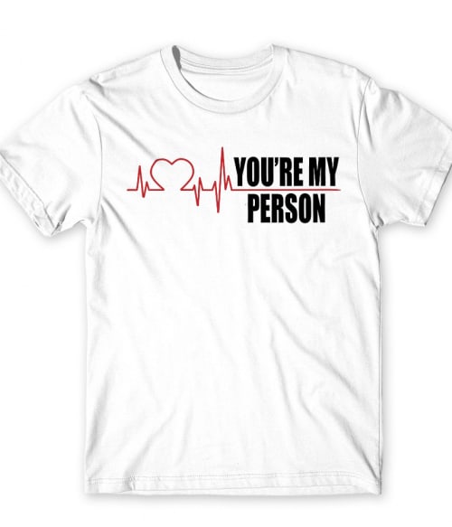You Are My Person Póló - Ha Grey's Anatomy rajongó ezeket a pólókat tuti imádni fogod!