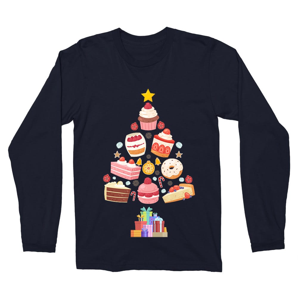 Cake Tree Férfi Hosszúujjú Póló