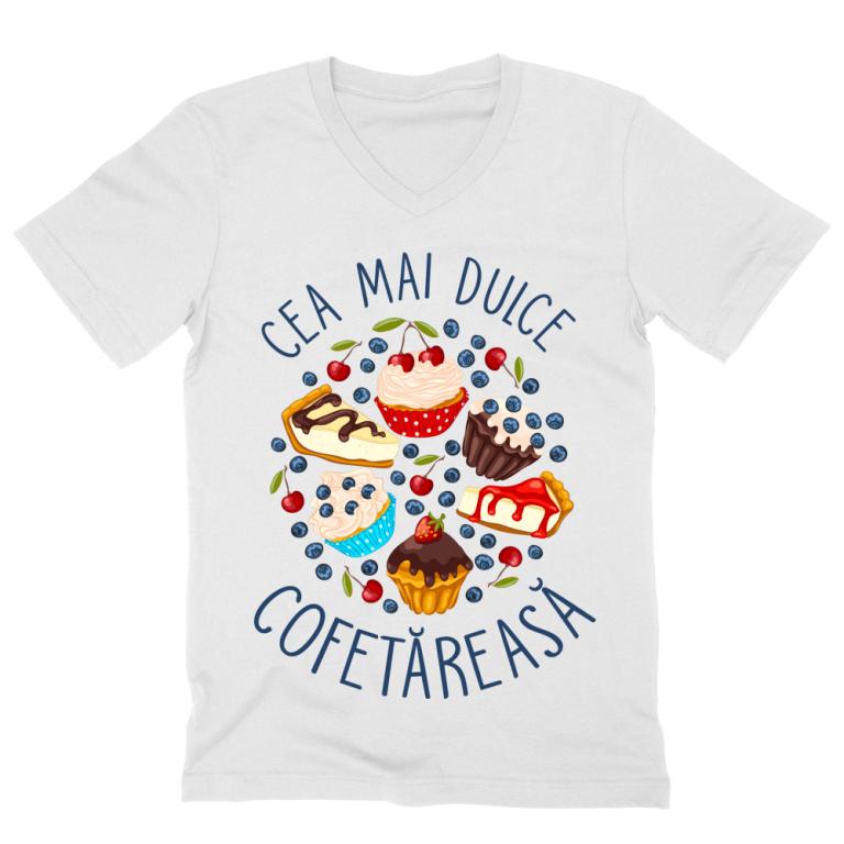 Cea mai dulce cofetăreasă - Bărbați V-neck tricouri