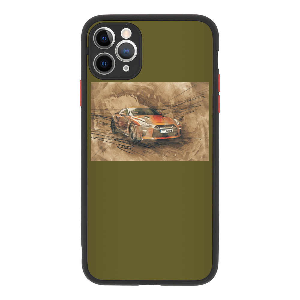 Grunge Car Sketch - MyLife Plus Apple iPhone Telefontok