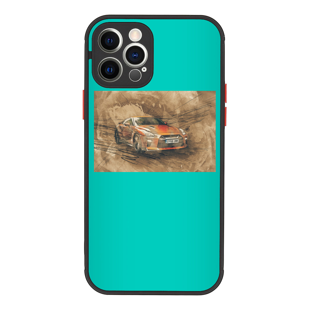 Grunge Car Sketch - MyLife Plus Apple iPhone Telefontok
