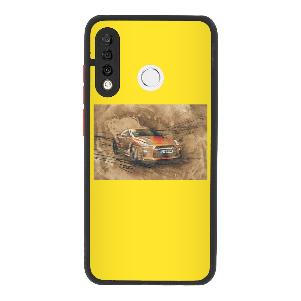 Grunge Car Sketch - MyLife Plus Huawei Telefontok