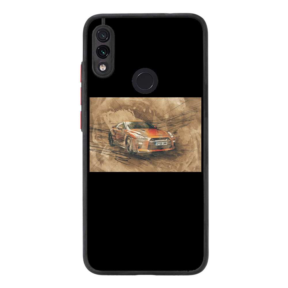 Grunge Car Sketch - MyLife Plus Xiaomi Telefontok