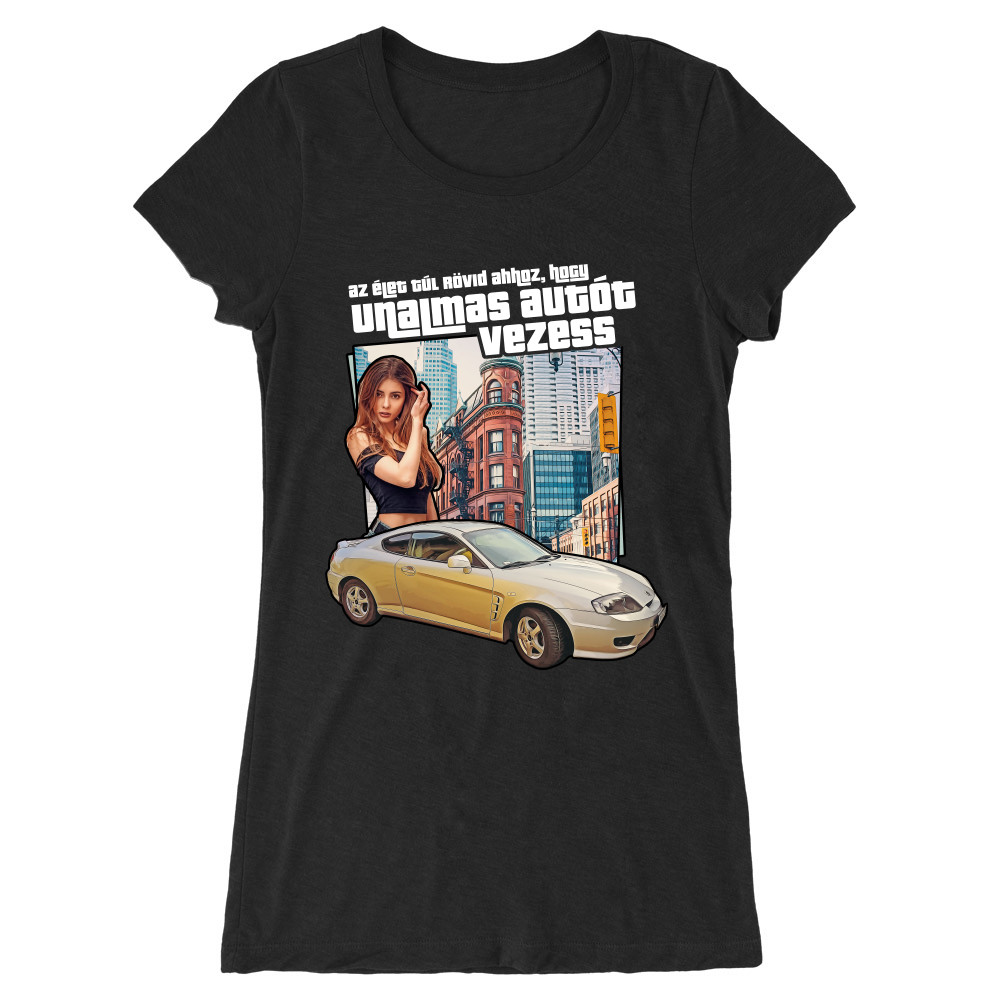 GTA Car - MyLife Plus Női Hosszított Póló