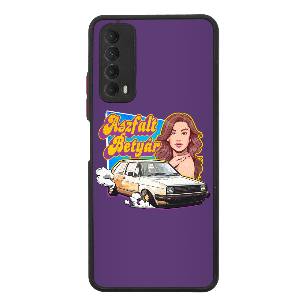 Comic Girl with Car - MyLife Plus Huawei Telefontok