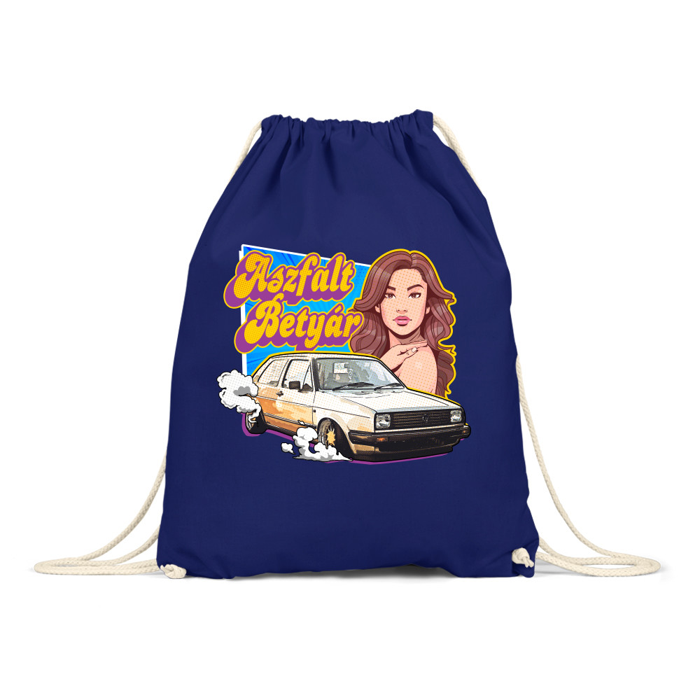 Comic Girl with Car - MyLife Plus Tornazsák