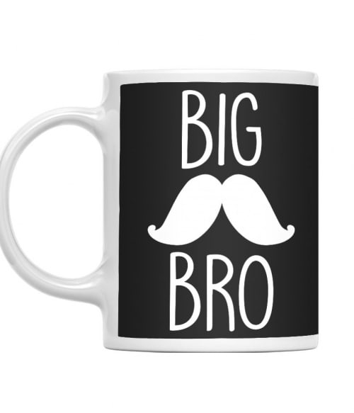 Big Bro Mustache Testvér Bögre - Testvér