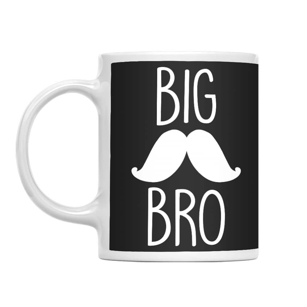 Big Bro Mustache Bögre