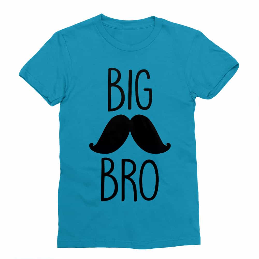 Big Bro Mustache Férfi Testhezálló Póló