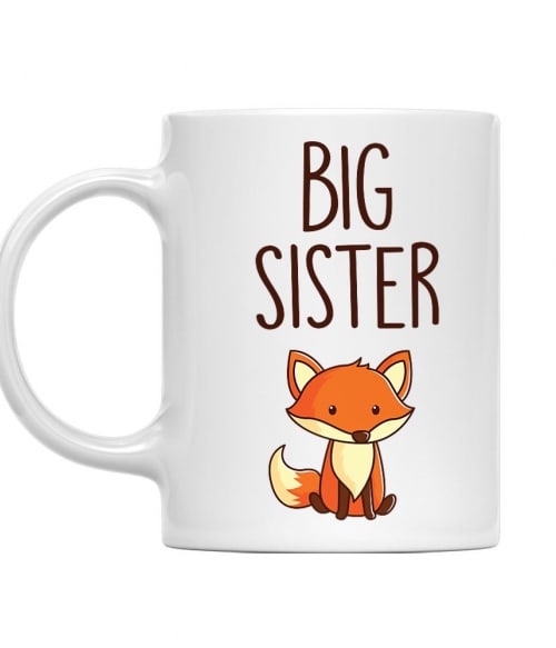 Big Sister Fox Testvér Bögre - Testvér