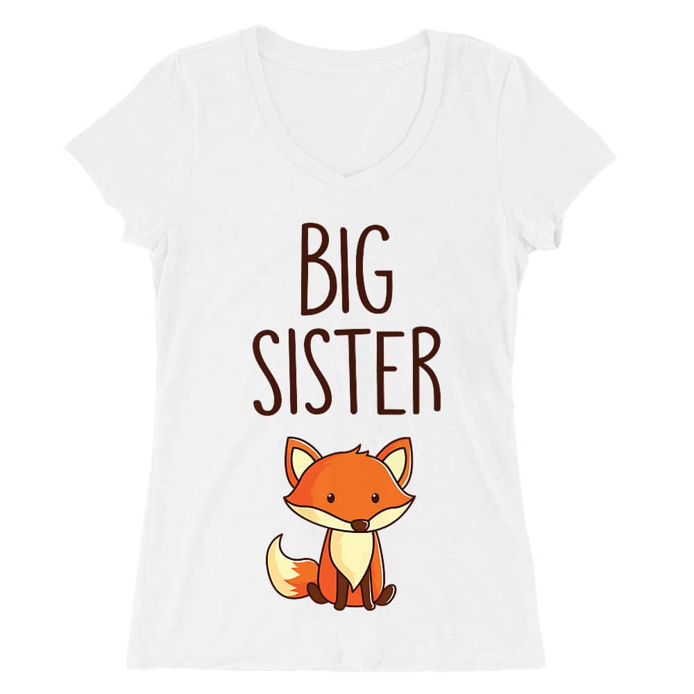 Big Sister Fox Női V-nyakú Póló