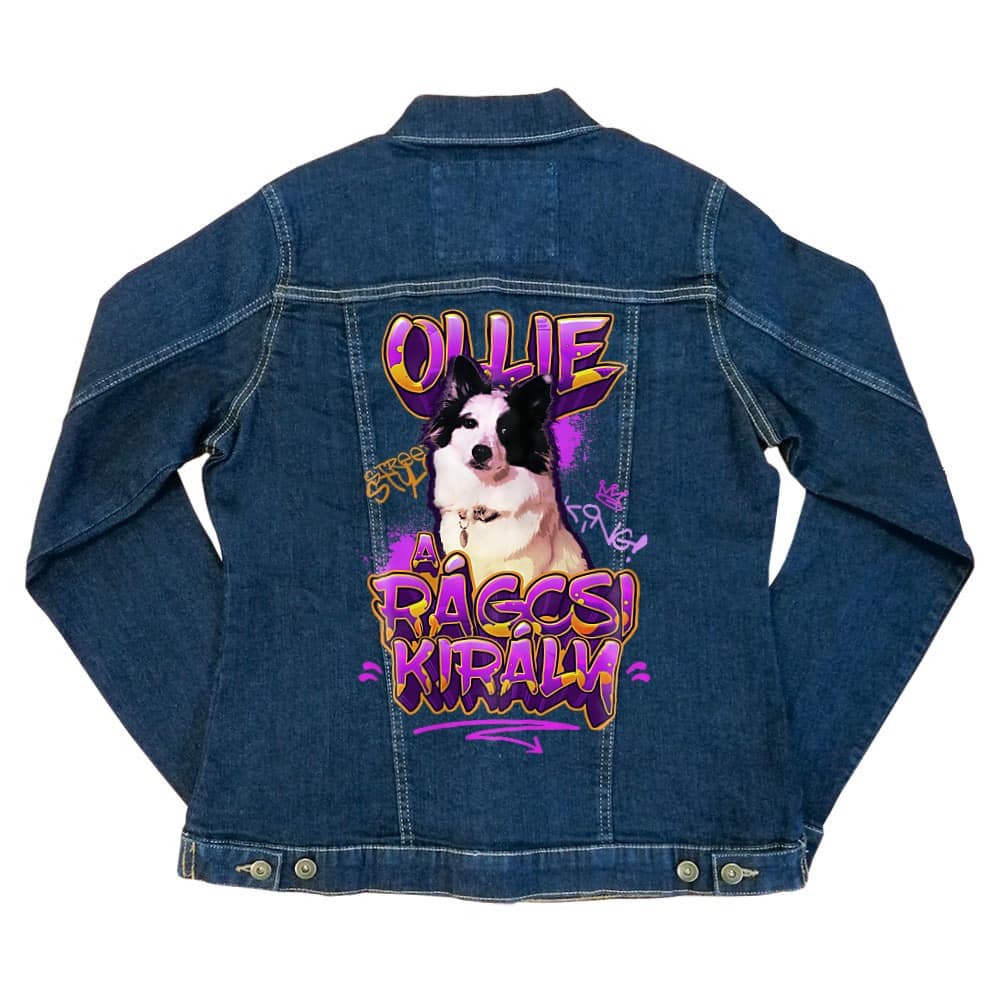 Pet Graffiti - MyLife Plus Női Farmerkabát
