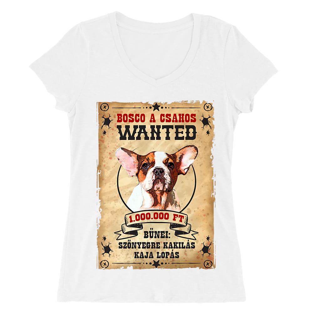 Pet Wanted - MyLife Plus Női V-nyakú Póló