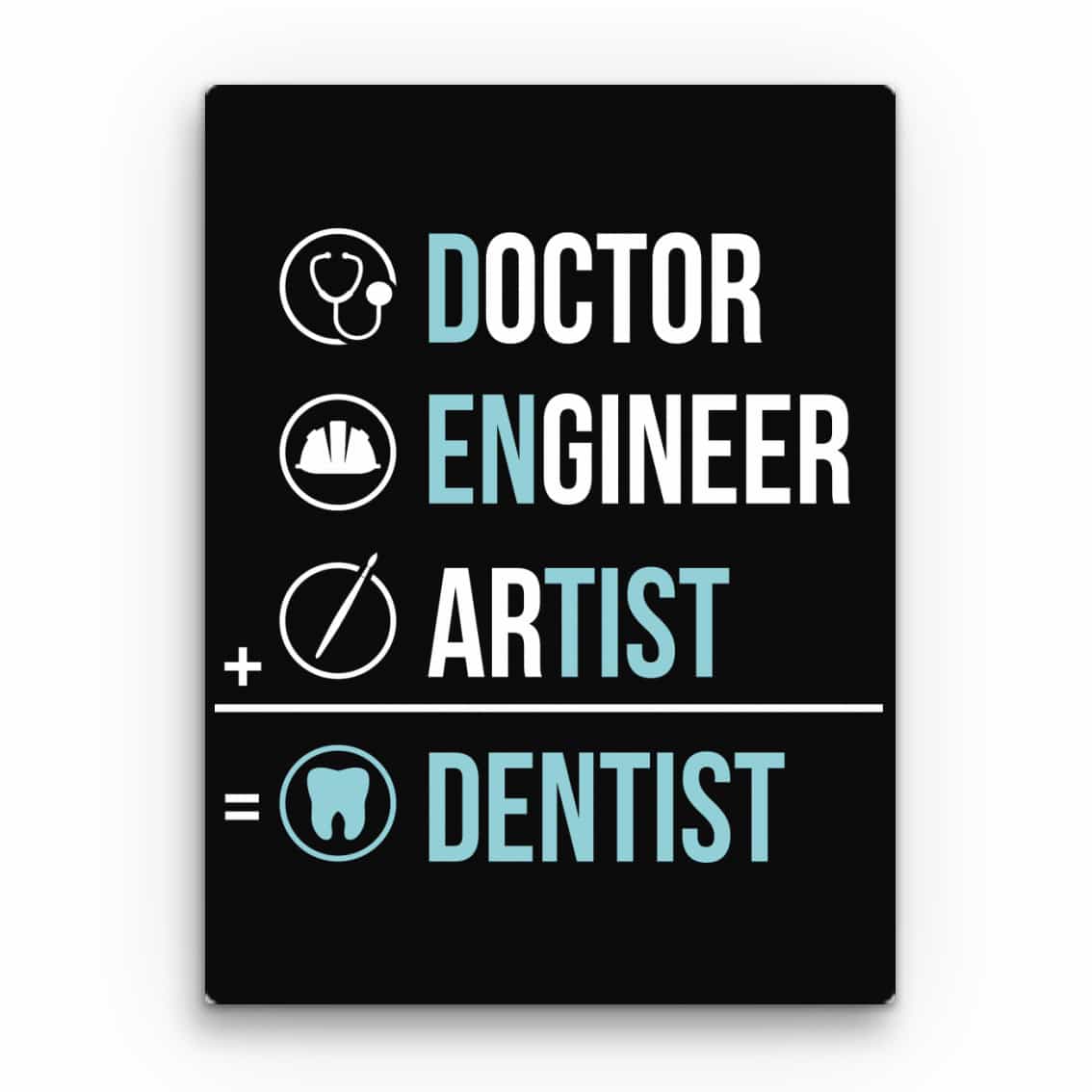 Doctor, Engineer, Artist Vászonkép