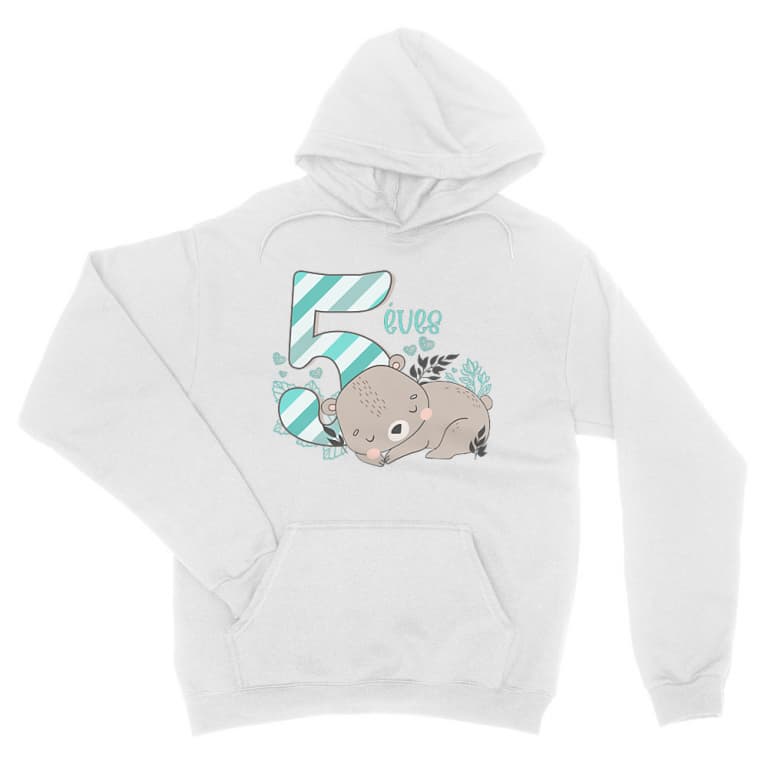 Szülinapi Macis - 5 Éves - Unisex Pulóver