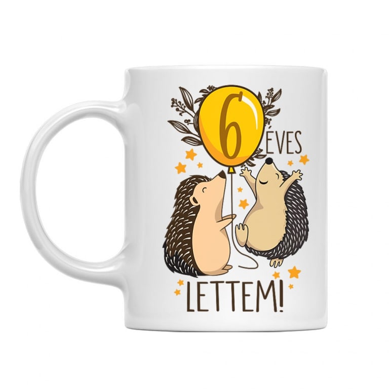 6 Éves Lettem - Sünik - Bögre