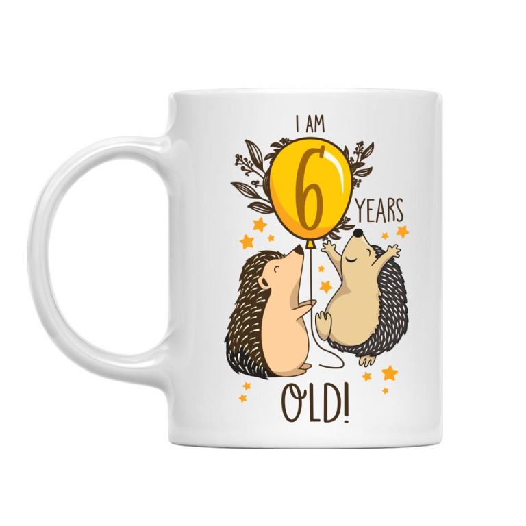 I'm 6 years old! - Hedgehog