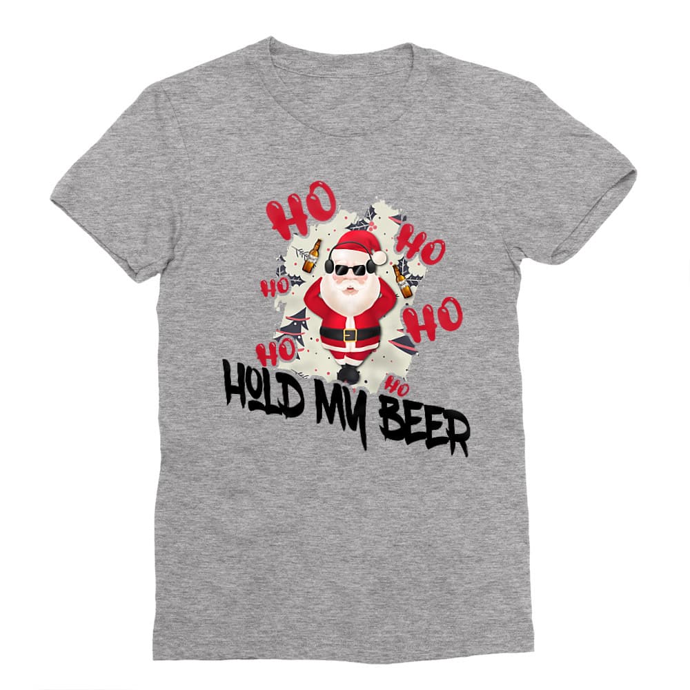 Ho-ho- hold my beer Férfi Testhezálló Póló