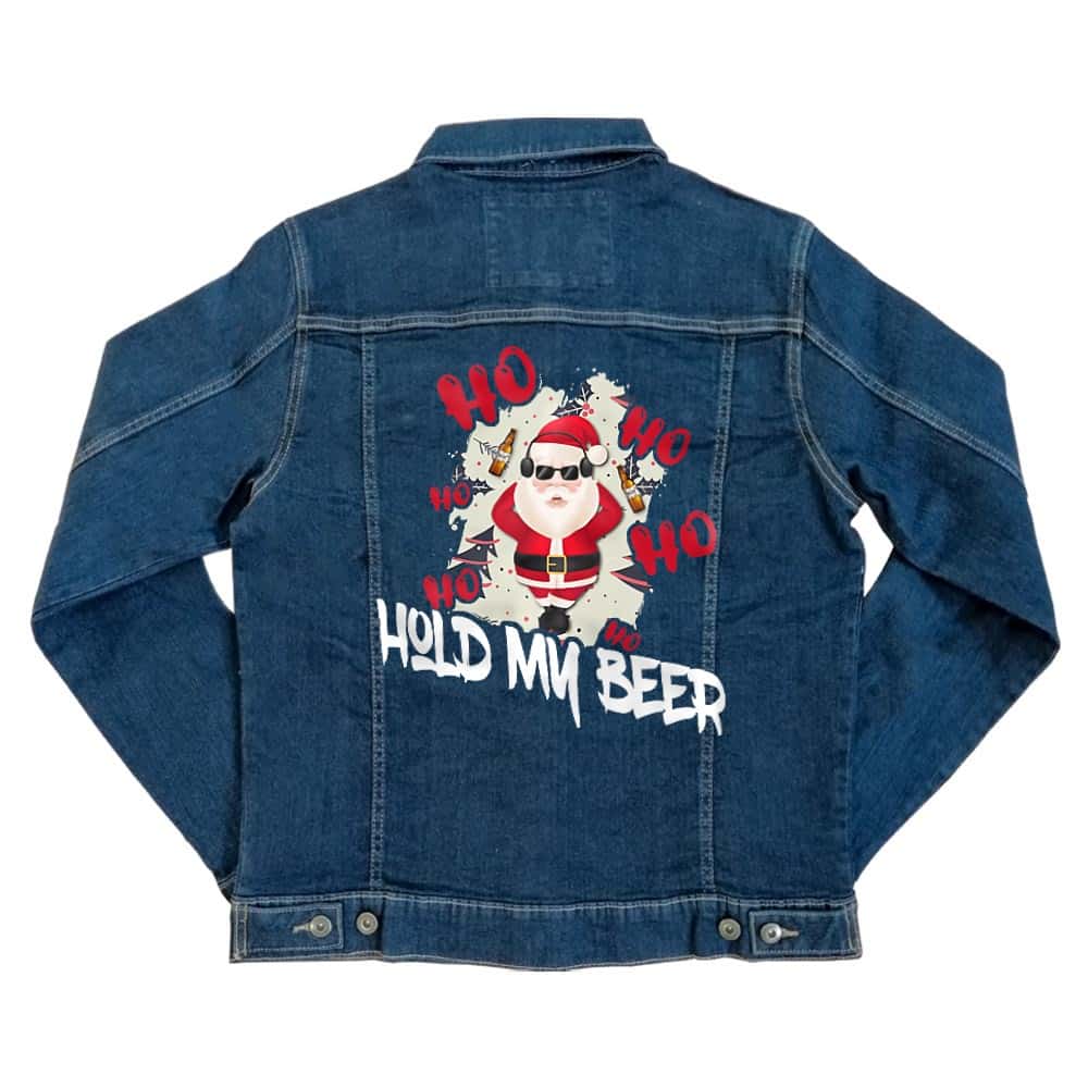 Ho-ho- hold my beer Unisex Farmerkabát