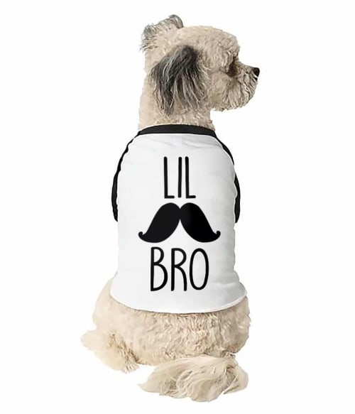 Lil Bro Mustache Testvér Állatoknak - Testvér