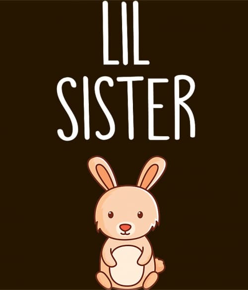 Lil Sister Bunny Testvér Pólók, Pulóverek, Bögrék - Testvér