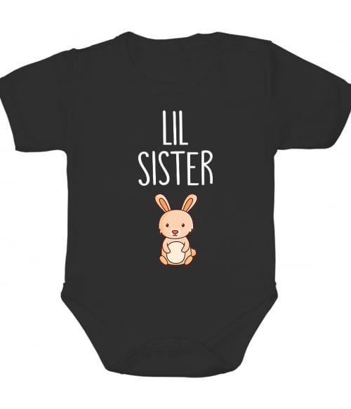 Lil Sister Bunny Testvér Baba Body - Testvér