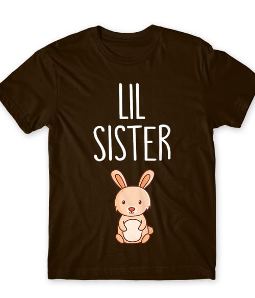 Lil Sister Bunny Testvér Férfi Póló - Testvér