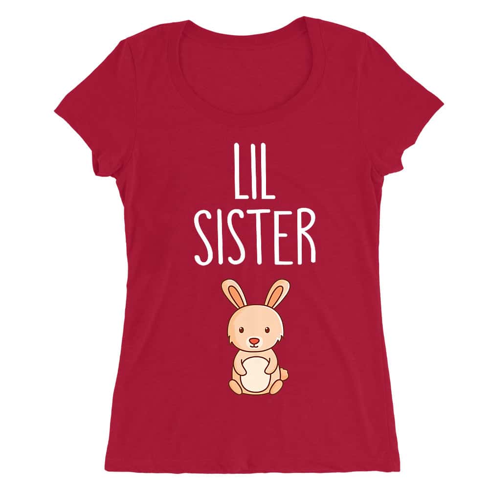 Lil Sister Bunny Női O-nyakú Póló