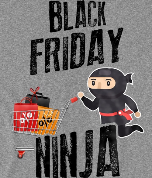 Black Friday Ninja Péntek Péntek Péntek Pólók, Pulóverek, Bögrék - Poénos