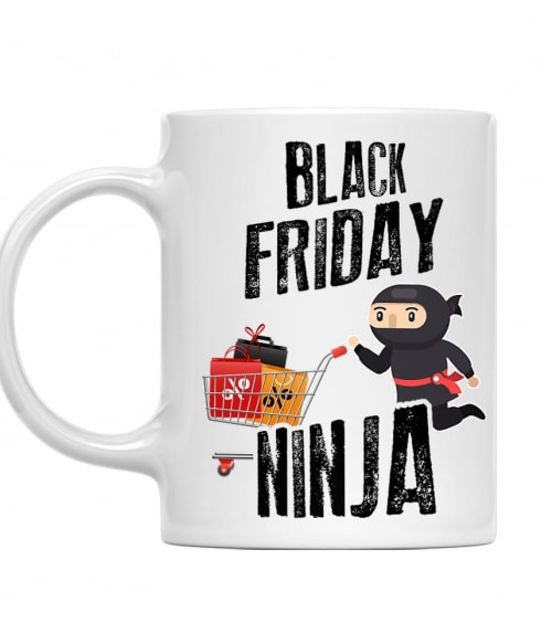 Black Friday Ninja Péntek Bögre - Poénos