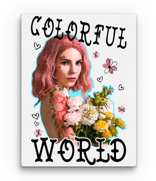 Colorful World Művészet Vászonkép - Tetoválás