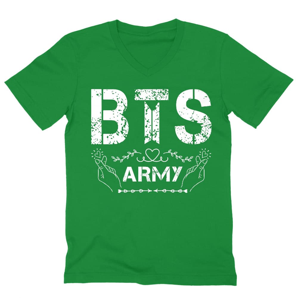 BTS Army Férfi V-nyakú Póló