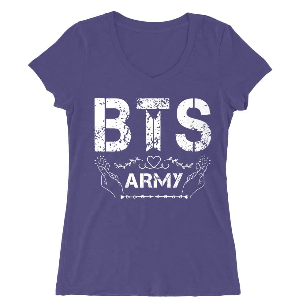 BTS Army Női V-nyakú Póló