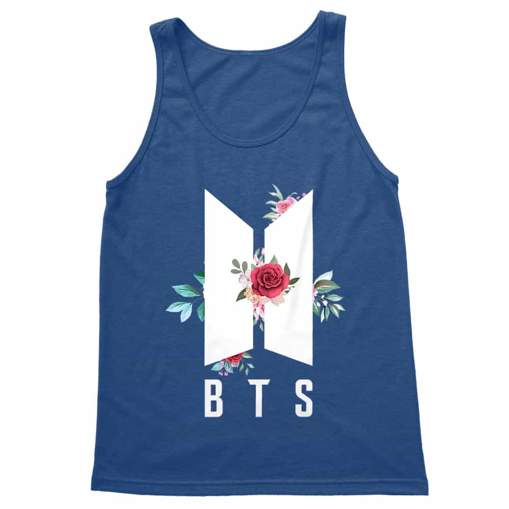 BTS logo with flowers Férfi Trikó