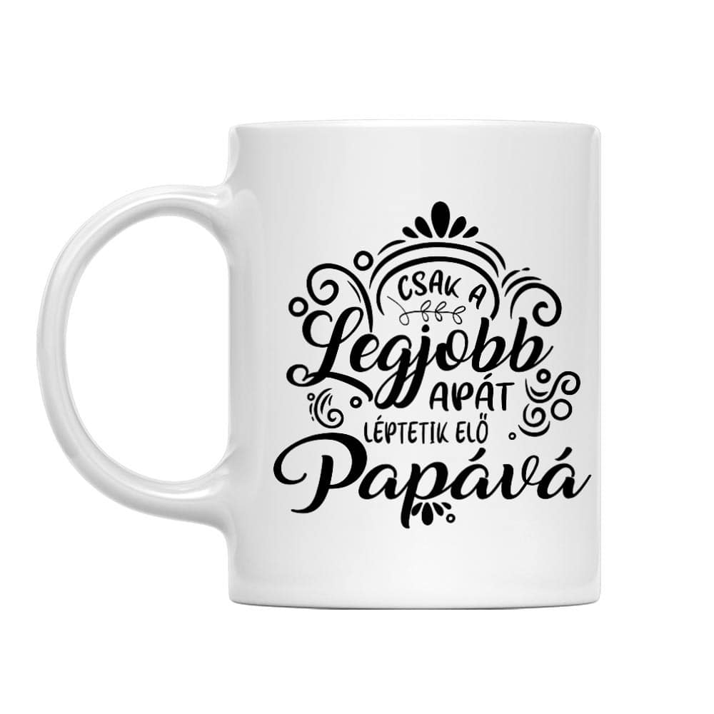 Csak a legjobb apát léptetik elő Bögre