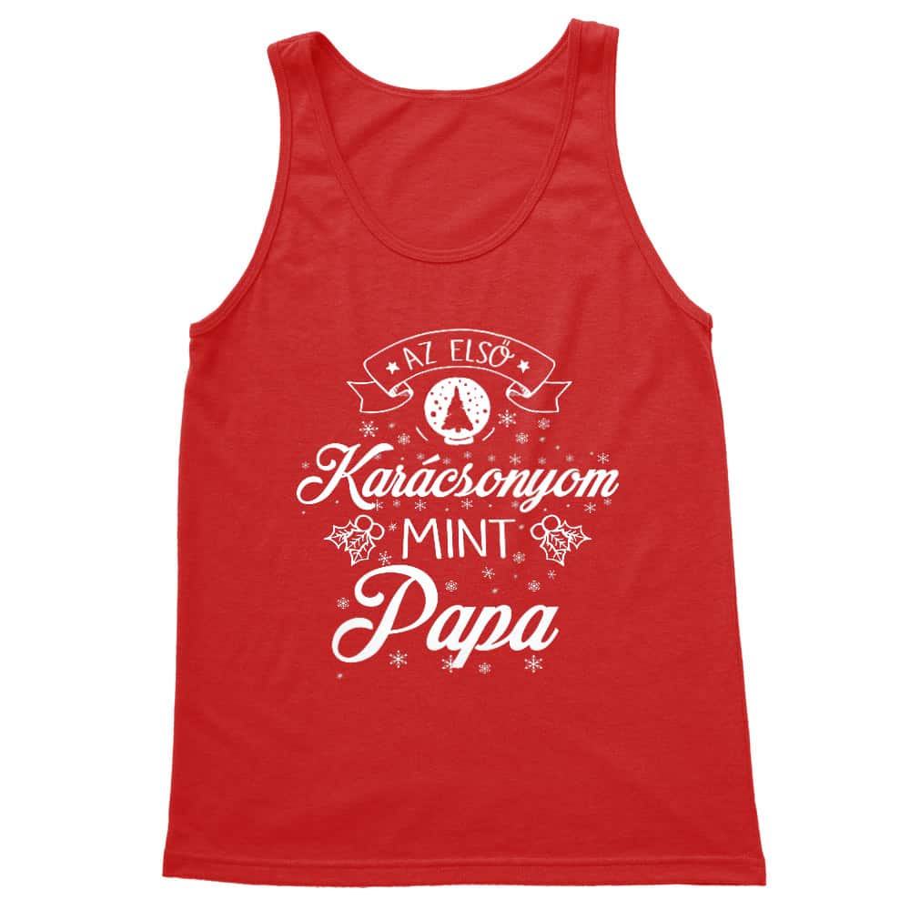 Az első karácsonyom, mint papa Férfi Trikó