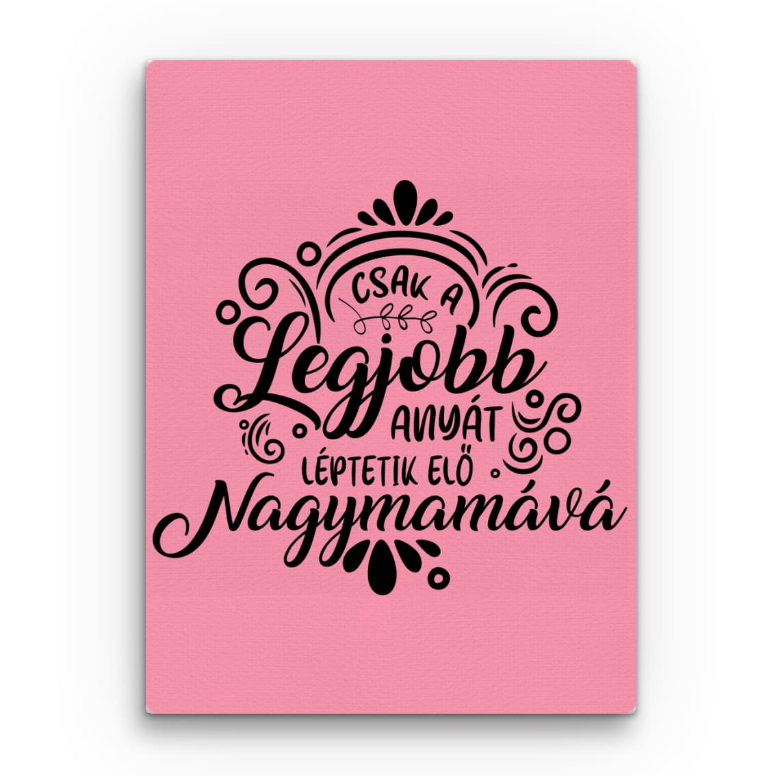 Csak a legjobb anyát léptetik elő Vászonkép