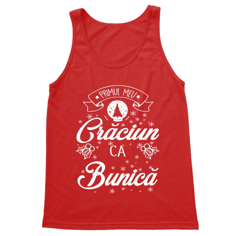 Primul meu Crăciun ca bunică - Tricou pentru bărbați