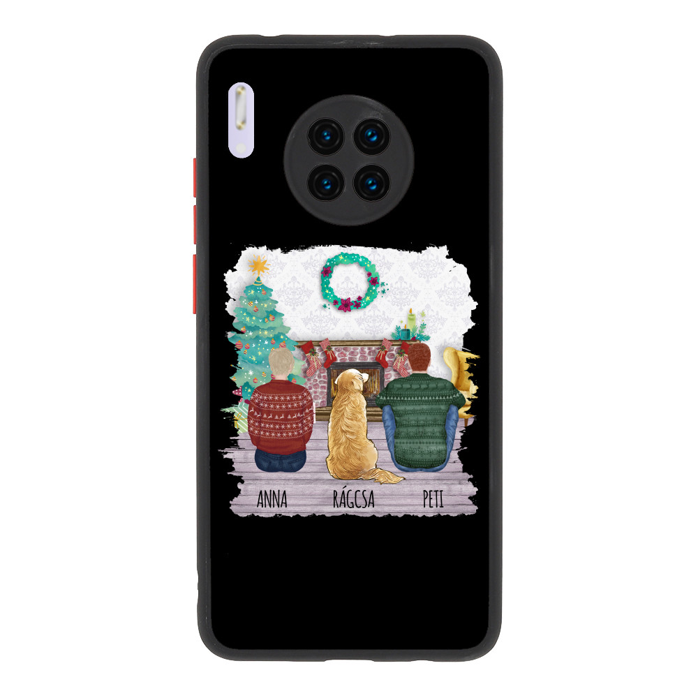 Kiskedvenccel karácsonykor Páros - MyLife Huawei Telefontok