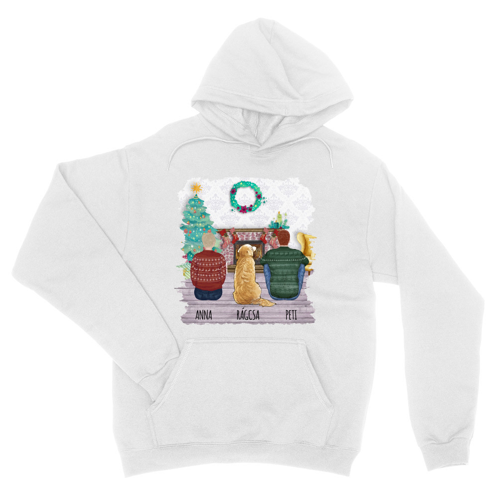 Kiskedvenccel karácsonykor Páros - MyLife Unisex Pulóver