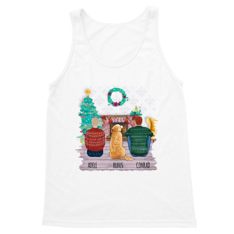 Christmas couple with pet - MyLife